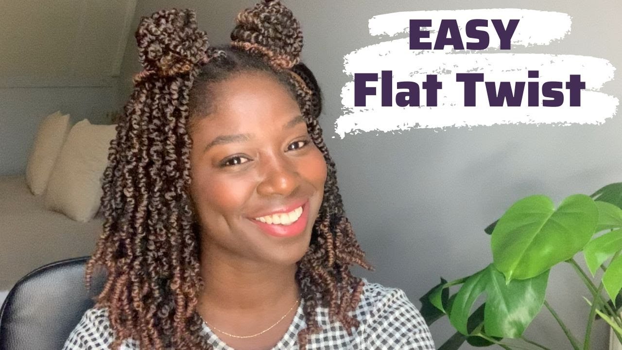 How to: Leer makkelijk FLAT TWISTEN in 10 minuten! Ook voor BEGINNERS| Natuurlijkkroeshaar |Mychaira