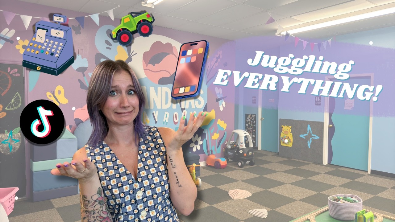 Running an Indoor Playground AND Being a Full Time Content Creator! 🤪