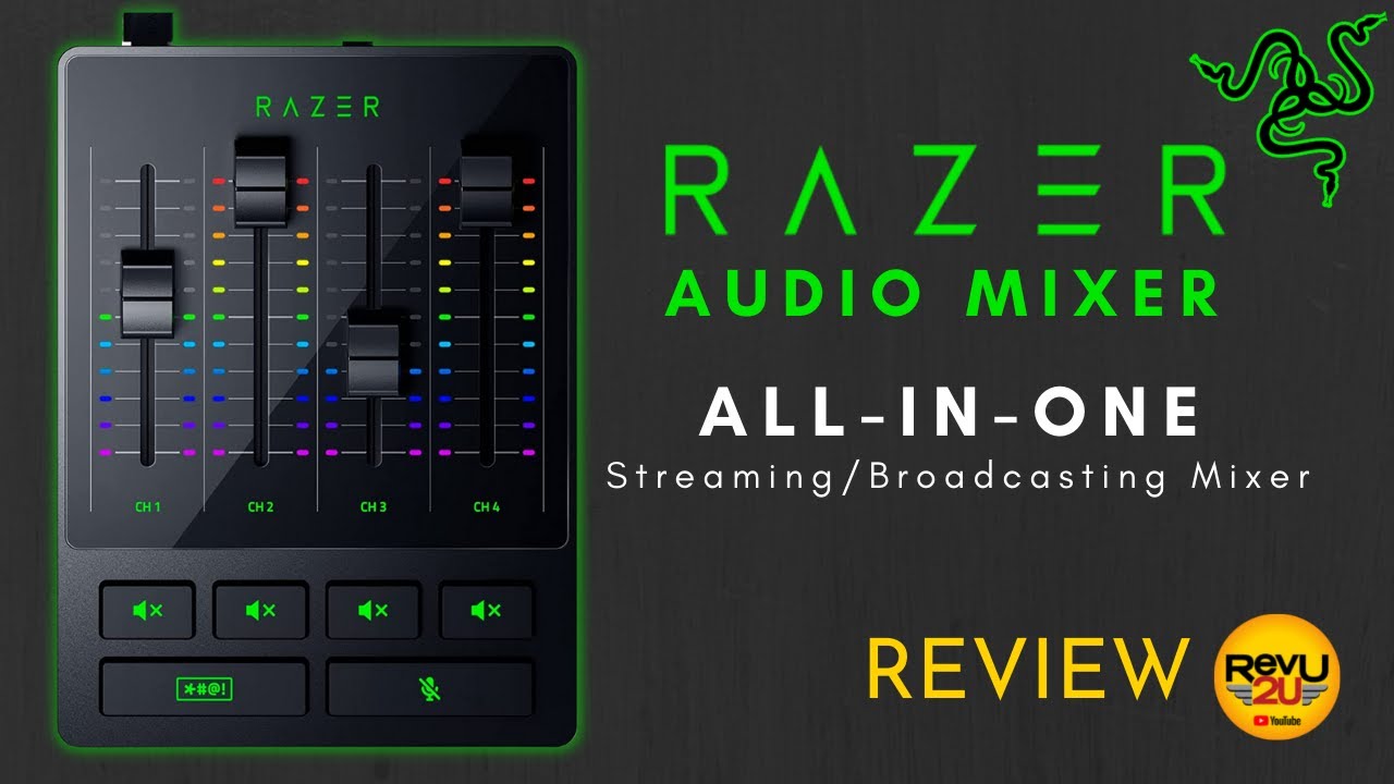 Razer Audio Mixer Review - All-in-One Streaming/Broadcasting Mixer