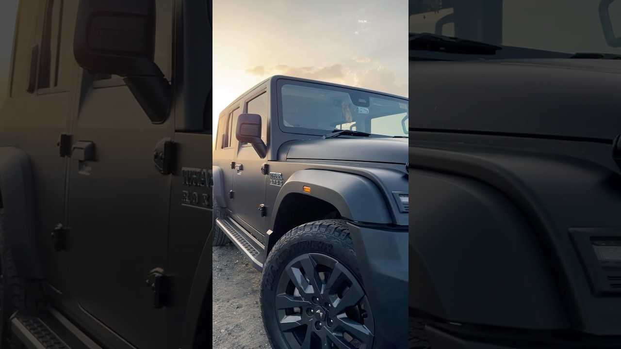 Thar Roxx Protected With Aegis Matt PPF #ppf #tharrox #carzspa #detailing
