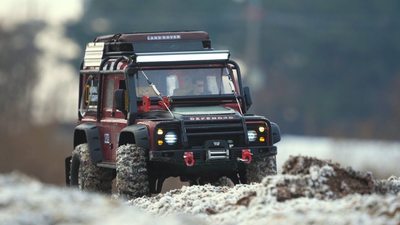 Traxxas TRX4 Defender D110 Emotional driving -