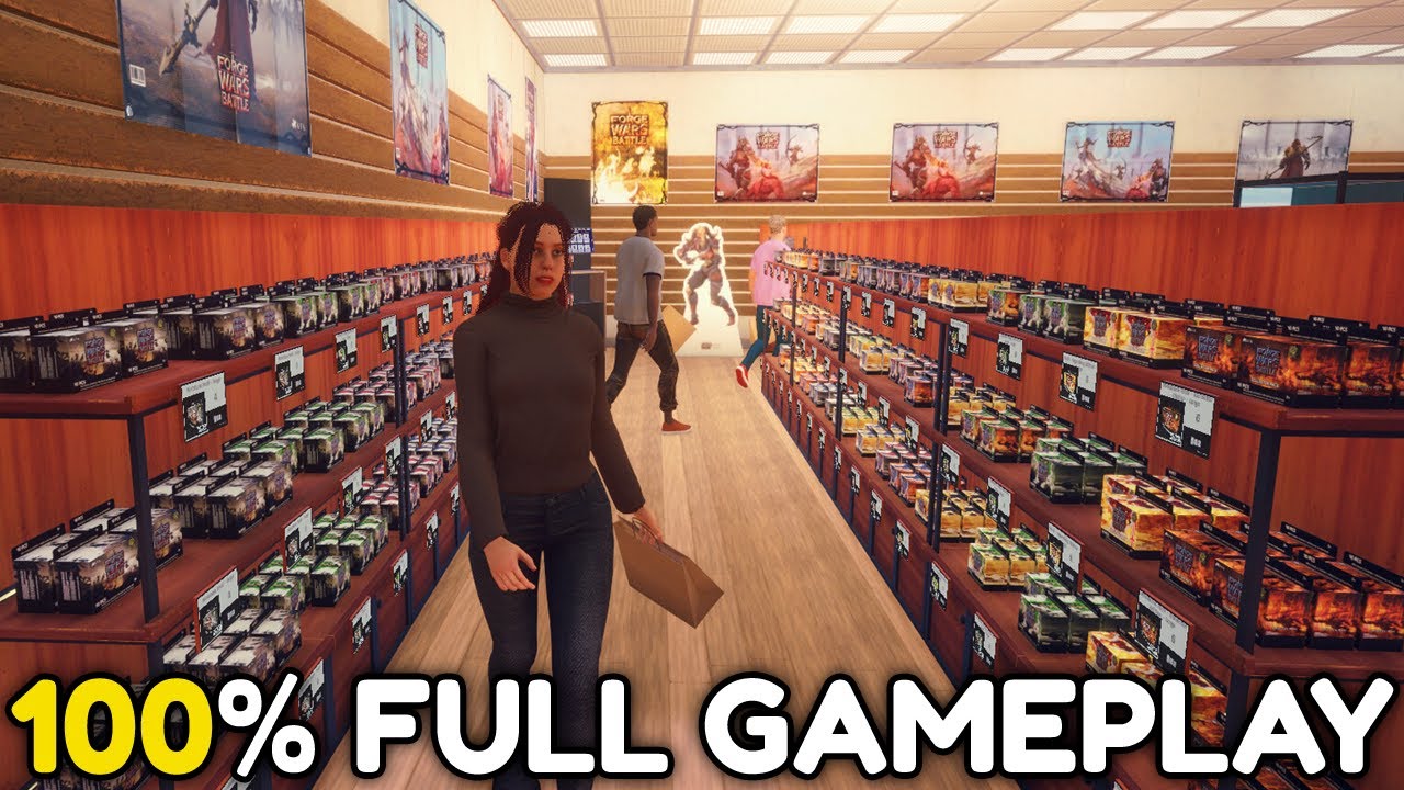 Im Playing 100% of Tabletop Game Shop Simulator