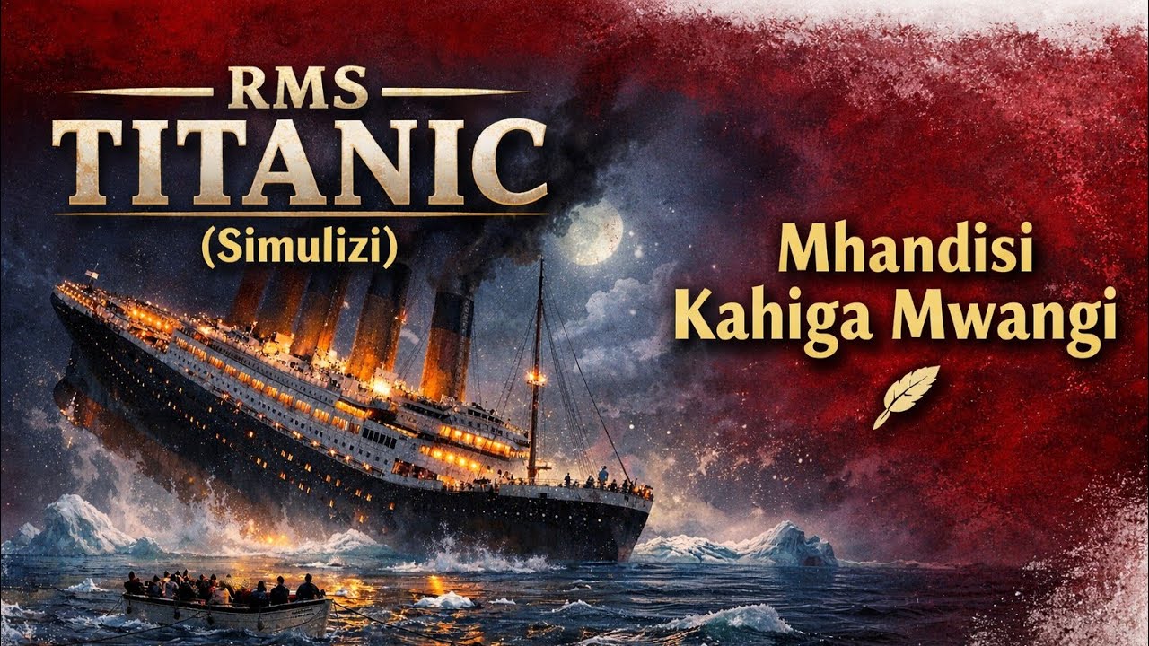 SIMULIZI YA RMS_ TITANIC: Kifo cha Jitu la baharini 💔💔.