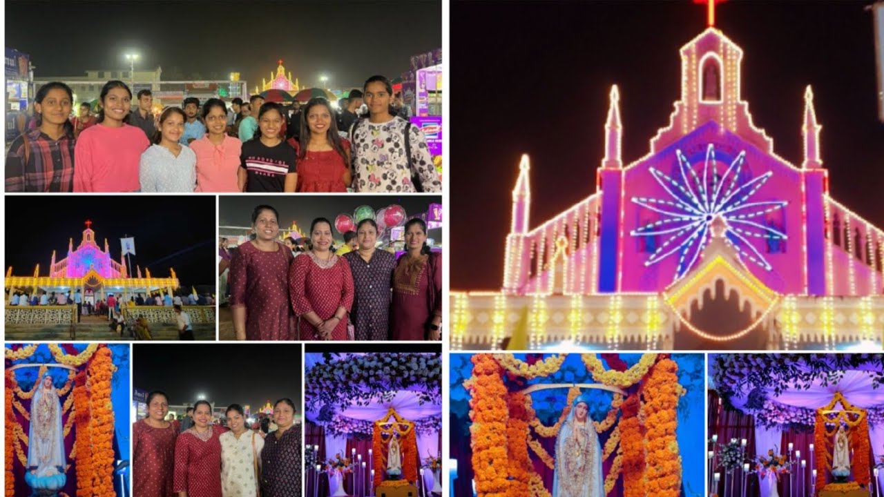 shirva feast/santh mari , arogya mathe/our Lady of health church  annual feast shirva, festive vibes