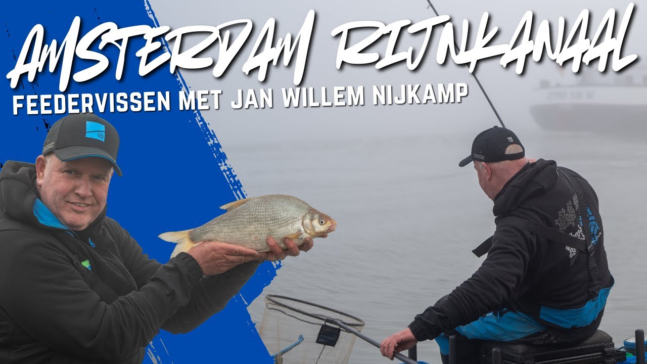 FEEDERVISSEN OP HET AMSTERDAM RIJNKANAAL MET JAN WILLEM NIJKAMP