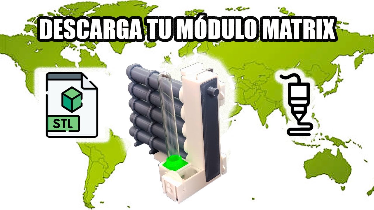 Llega el Módulo Matrix Internacional 🌍 | Imprime tu propio hormiguero 3D