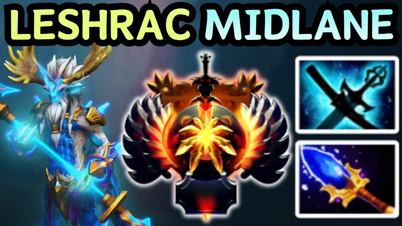 🔥 LESHRAC MID 20 KILLS NONSTOP DAMAGE ALL GAME | DOTA 2 GAMEPLAY 🔥