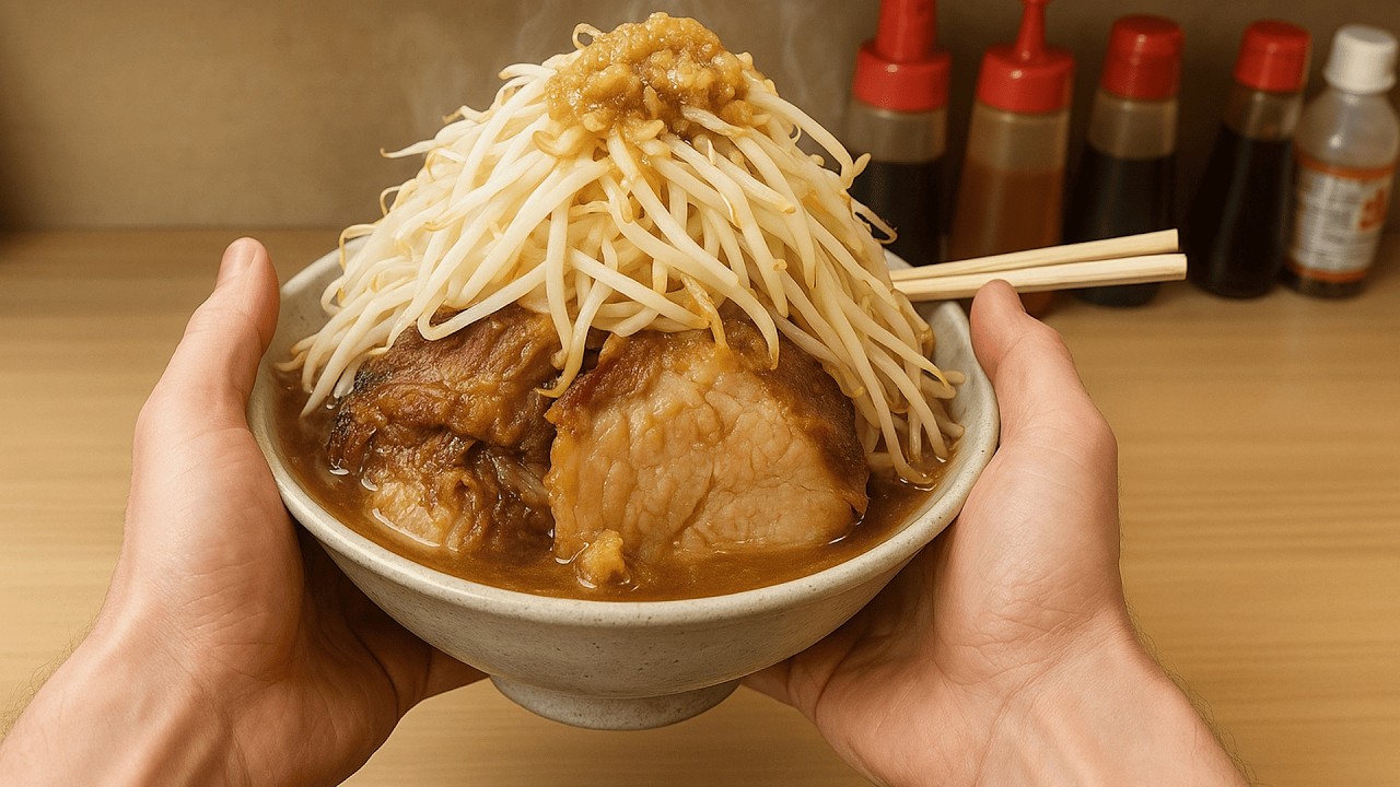 A Japanese Salaryman’s Lunch - Jiro Ramen
