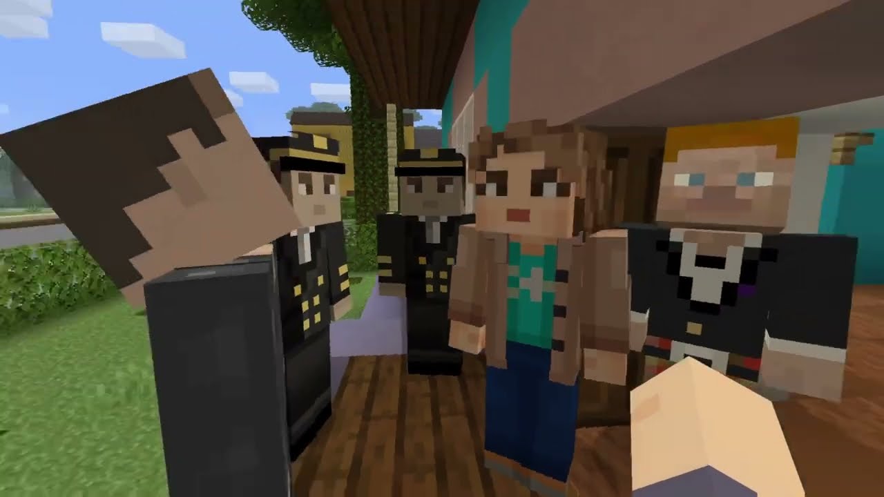فلم ماين كرافت رحت لبيت خالتي المجنونة 😱🔥.. !!