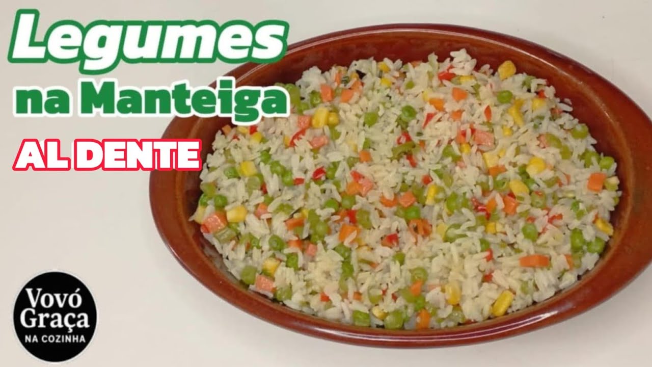 ARROZ À GREGA | Com Legumes AL DENTE Refogados na Manteiga 