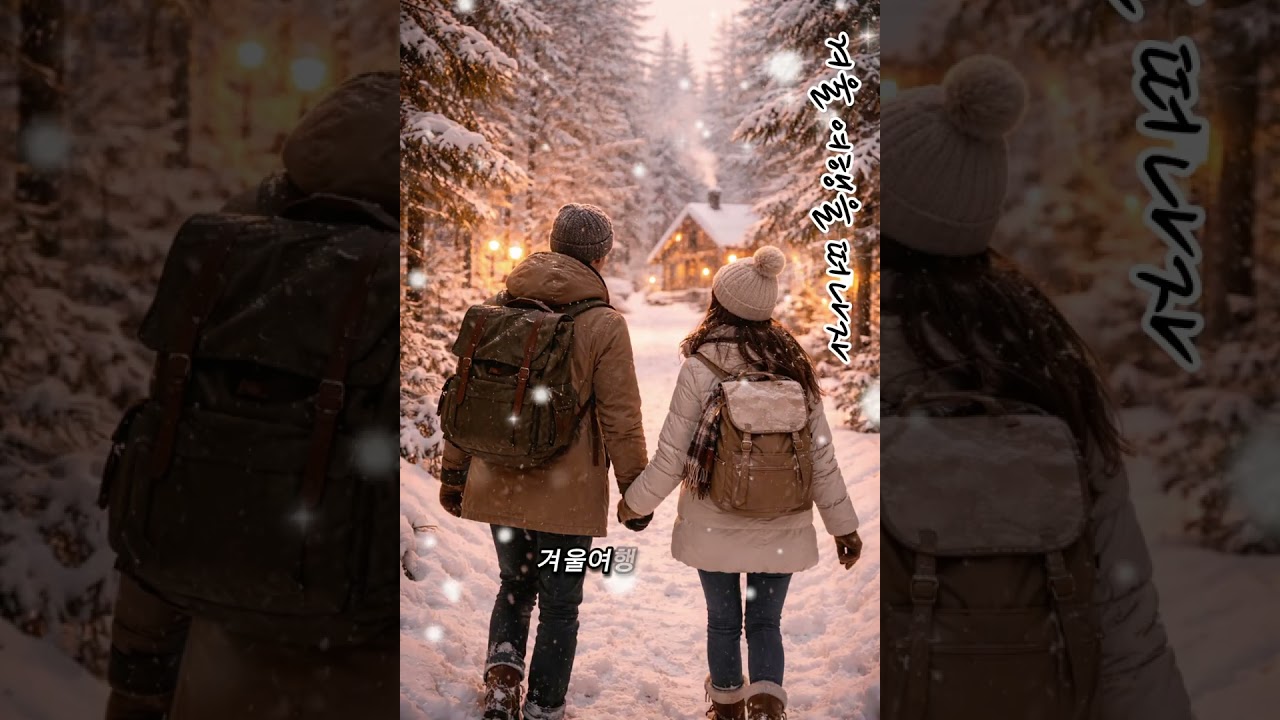 겨울 여행을 떠나자 | 눈 내리는 밤, 함께 떠나는 약속 | Let’s Go on a Winter Trip | Walking Through Snow Together