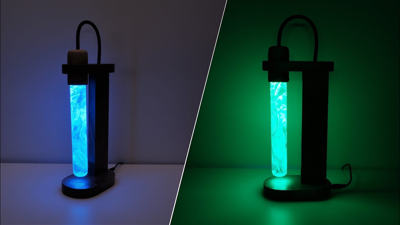 Я делаю лампочку наподобие Edison T10 из эпоксидной смолы