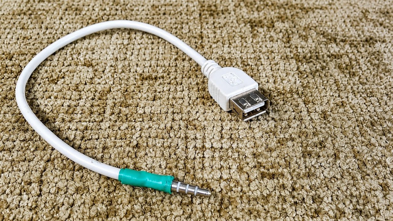 DIY AUX to USB Cable