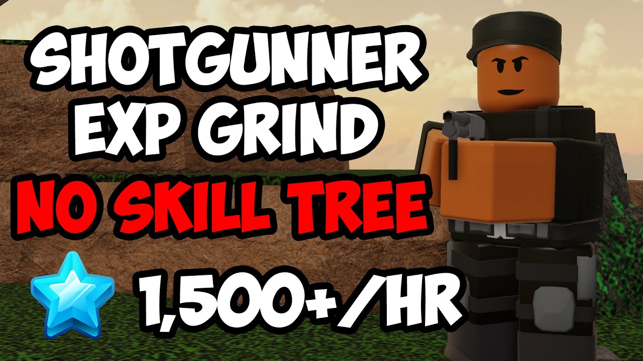 BEST & EASIEST WAY TO GRIND SHOTGUNNER EXP | TDS