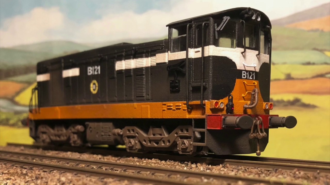 Irish CIE B121 locomotive DCC Sound Demo
