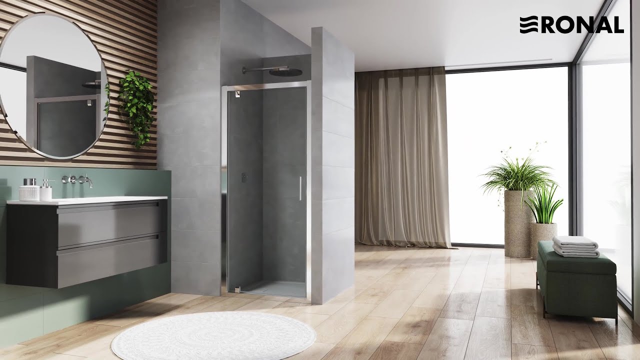 RONAL - D21T1 Pivot door installation video