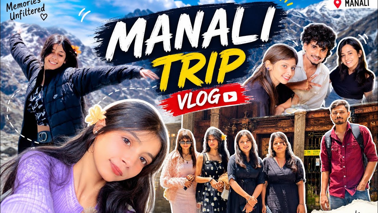 Manali Trip Vlog – Snow, Views & Full Masti! ❄️🗻| Simple Ananya Star & Skylee Star | Dear Jot Star
