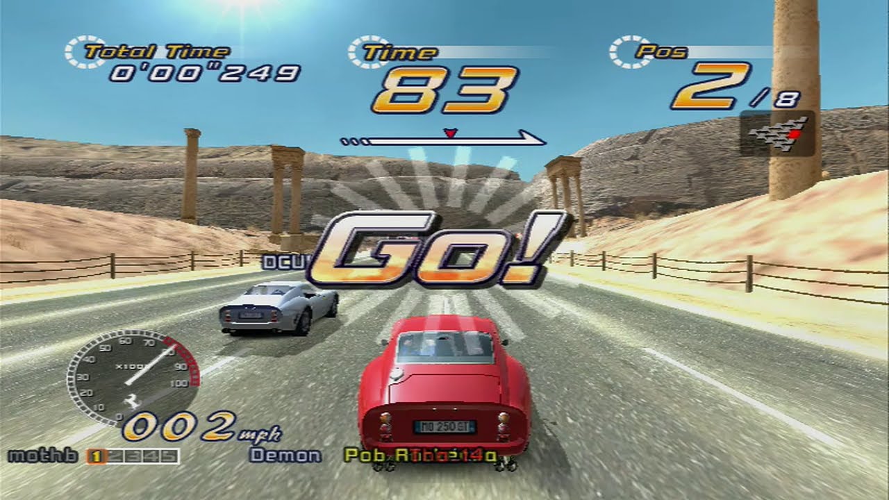 OutRun 2 - Multiplayer Races | Xbox Online 2023 (XLink Kai)