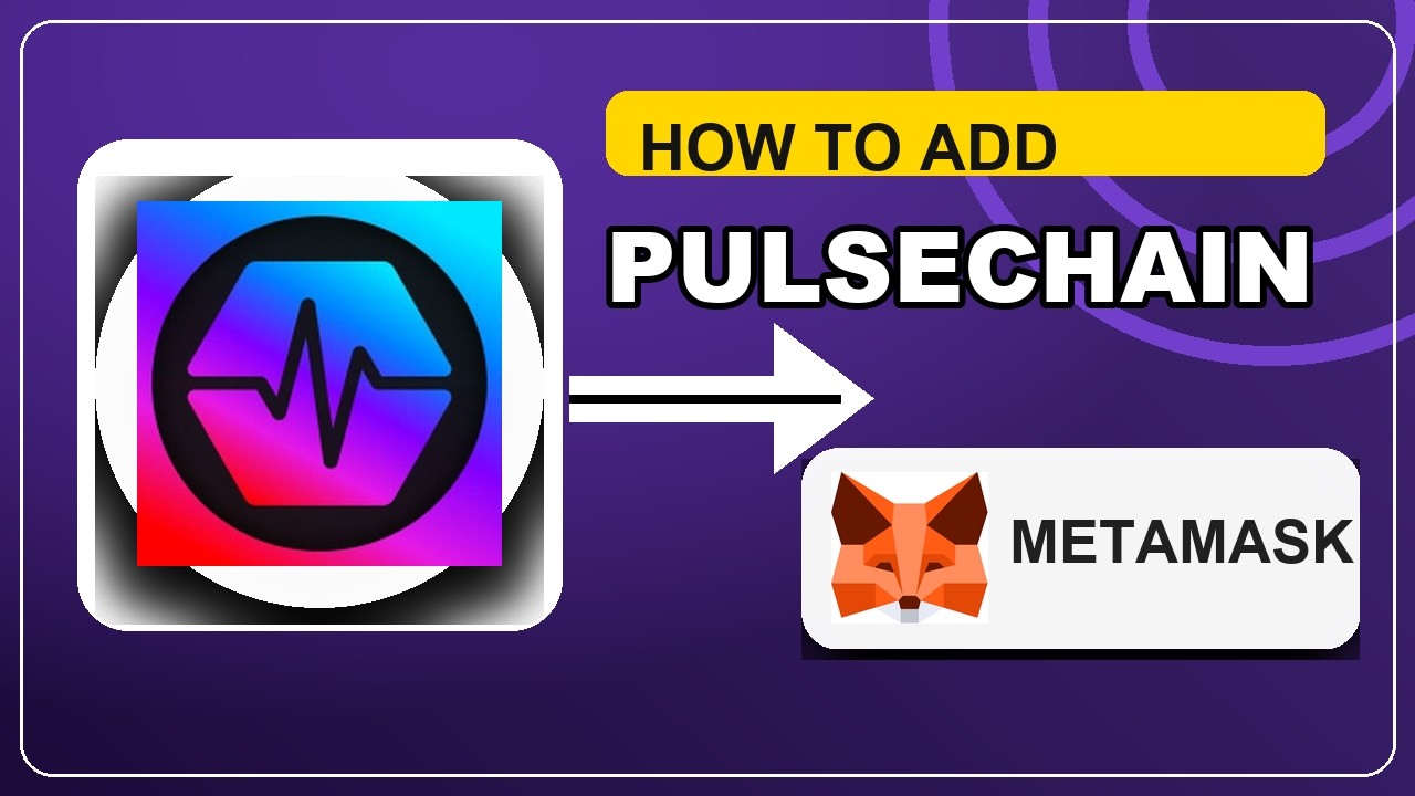 Connect MetaMask to PulseChain Network