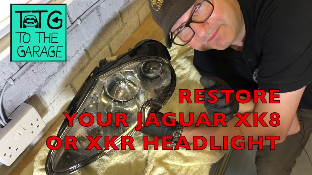 Секреты Jaguar xk8 Эпизод 37 «СПЕЦФАРЫ Ч.2. Снятие стекла и восстановление фары».