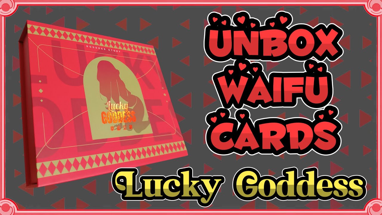 Abri uma box de cards de Waifu, da coleção 