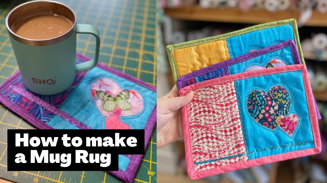 HOW TO MAKE A MUG RUG ☕
