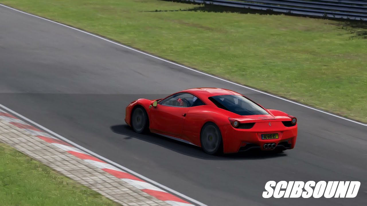 SCIBSOUND Ferrari 458 Italia S3 Assetto Corsa sound mod v1.2