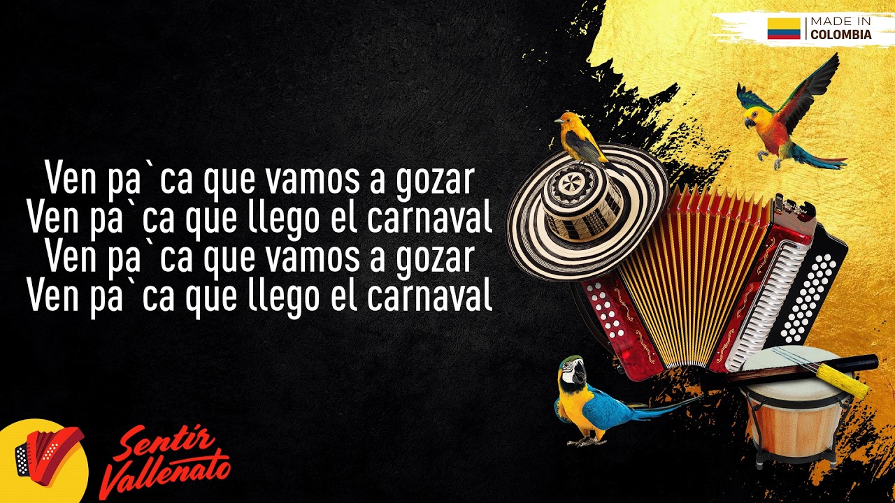 El Vendaval, Farid Ortiz, Video Letra - Sentir Vallenato