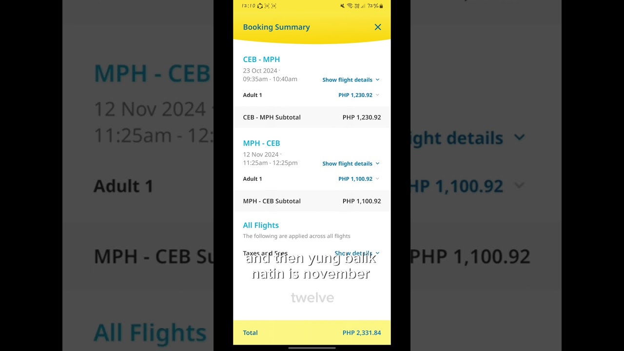 Step By Step Guide for Cebu Pacific Cheap Flights Booking using your mobile phone.