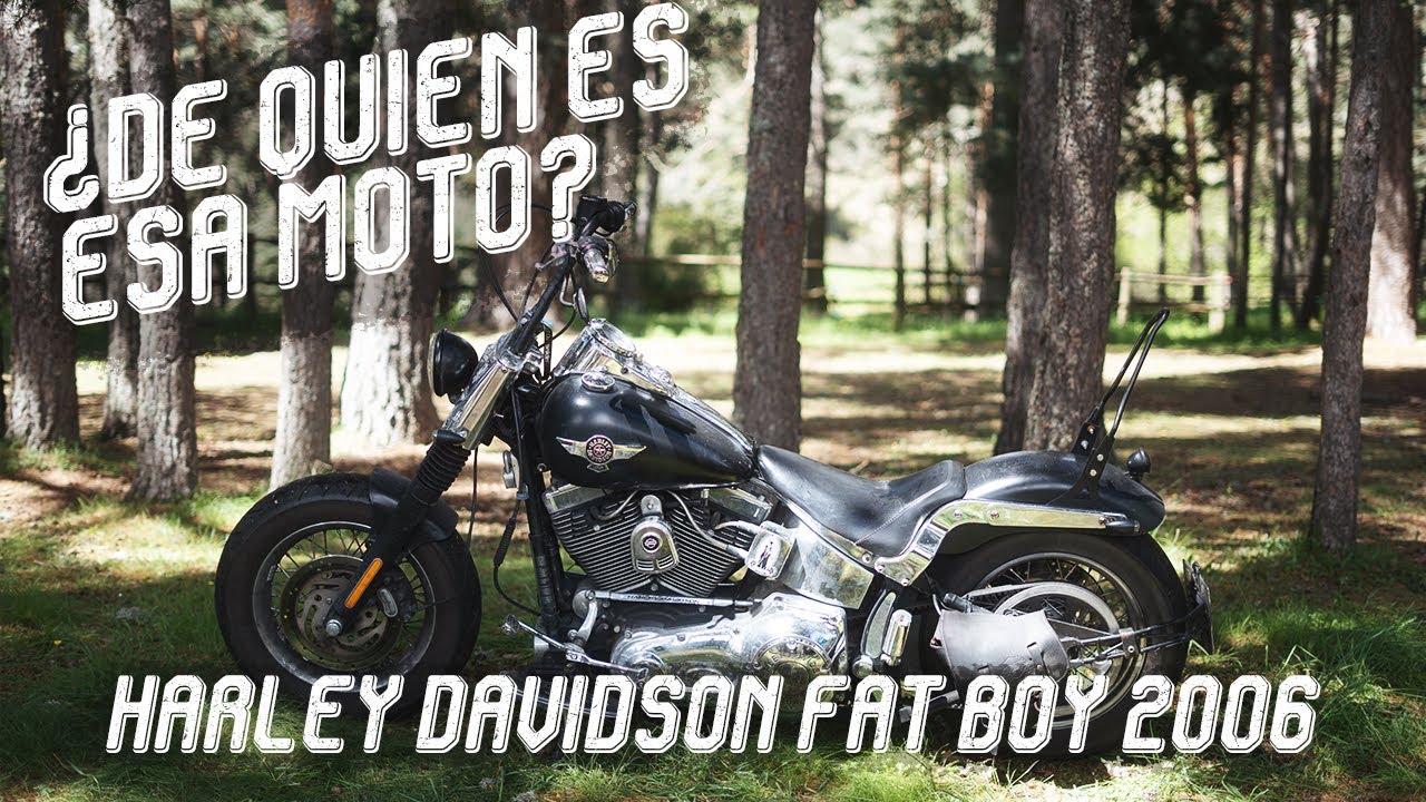 ¿De Quién es Esa Moto (7) Harley Davidson Softail Fat Boy 2006