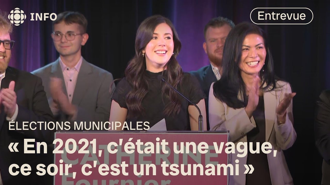 Catherine Fournier remporte l'élection à Longueuil avec une majorité écrasante
