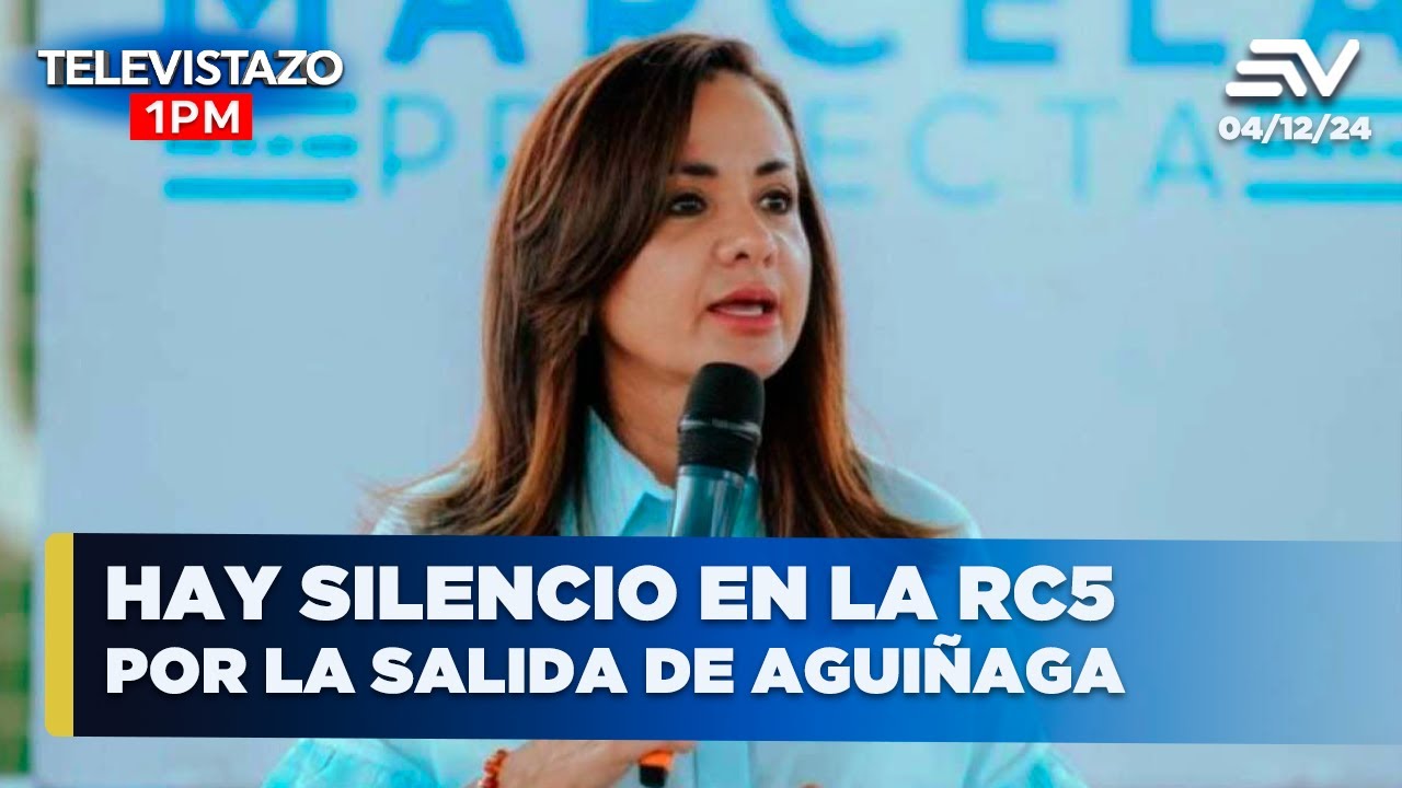 Hay silencio en la RC5 por la salida de Aguiñaga | Televistazo 1PM #ENVIVO🔴