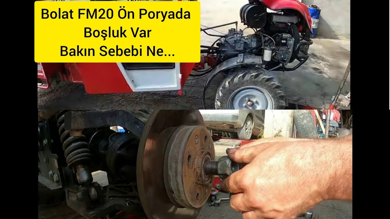 Bolat Fm20 Patpat Porya Rulman Değişimi Nasıl Yapılır / How to Change Bolat Fm20 Patpat Hub Bearing