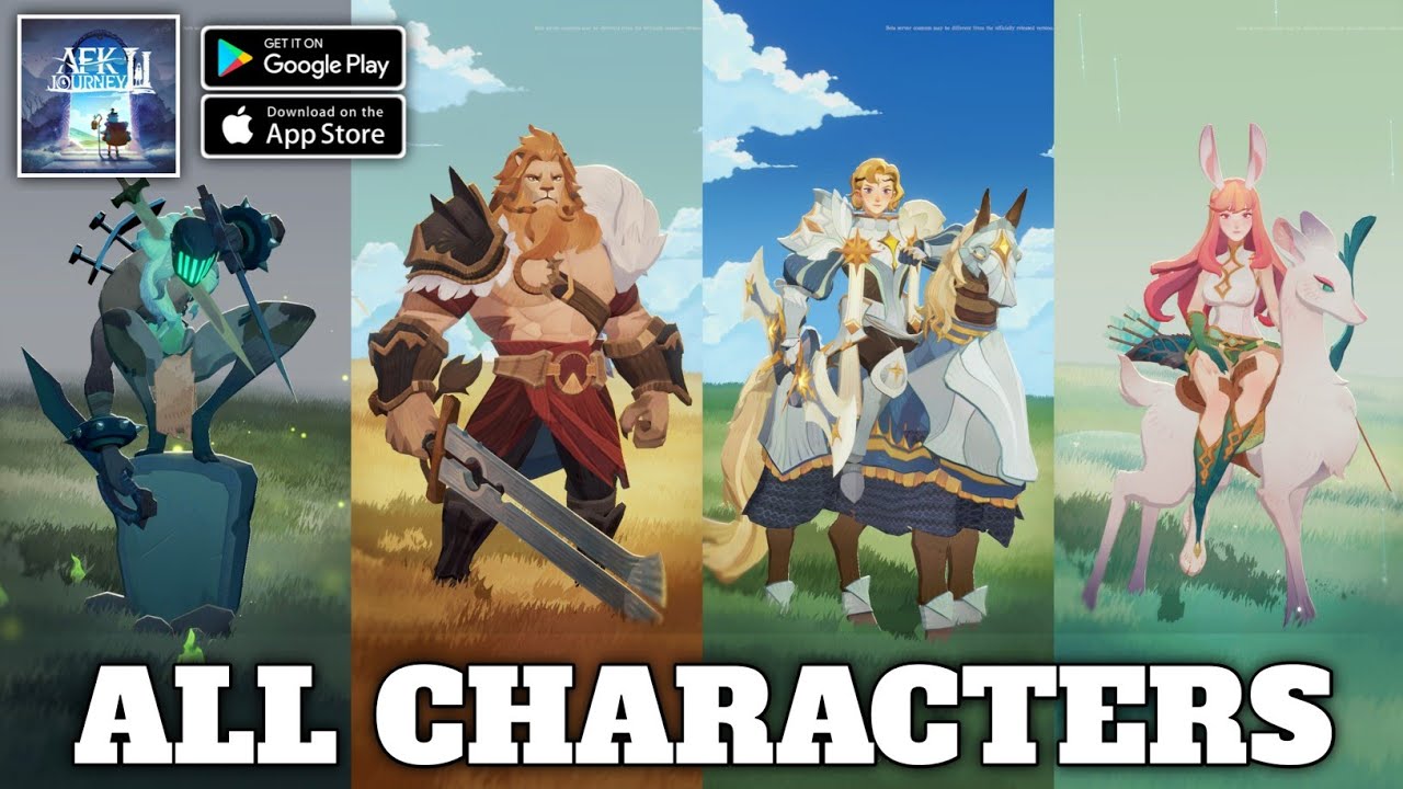 All Characters and Gameplay - AFK Journey (AFK Arena 2) [ Android/IOS/PC]