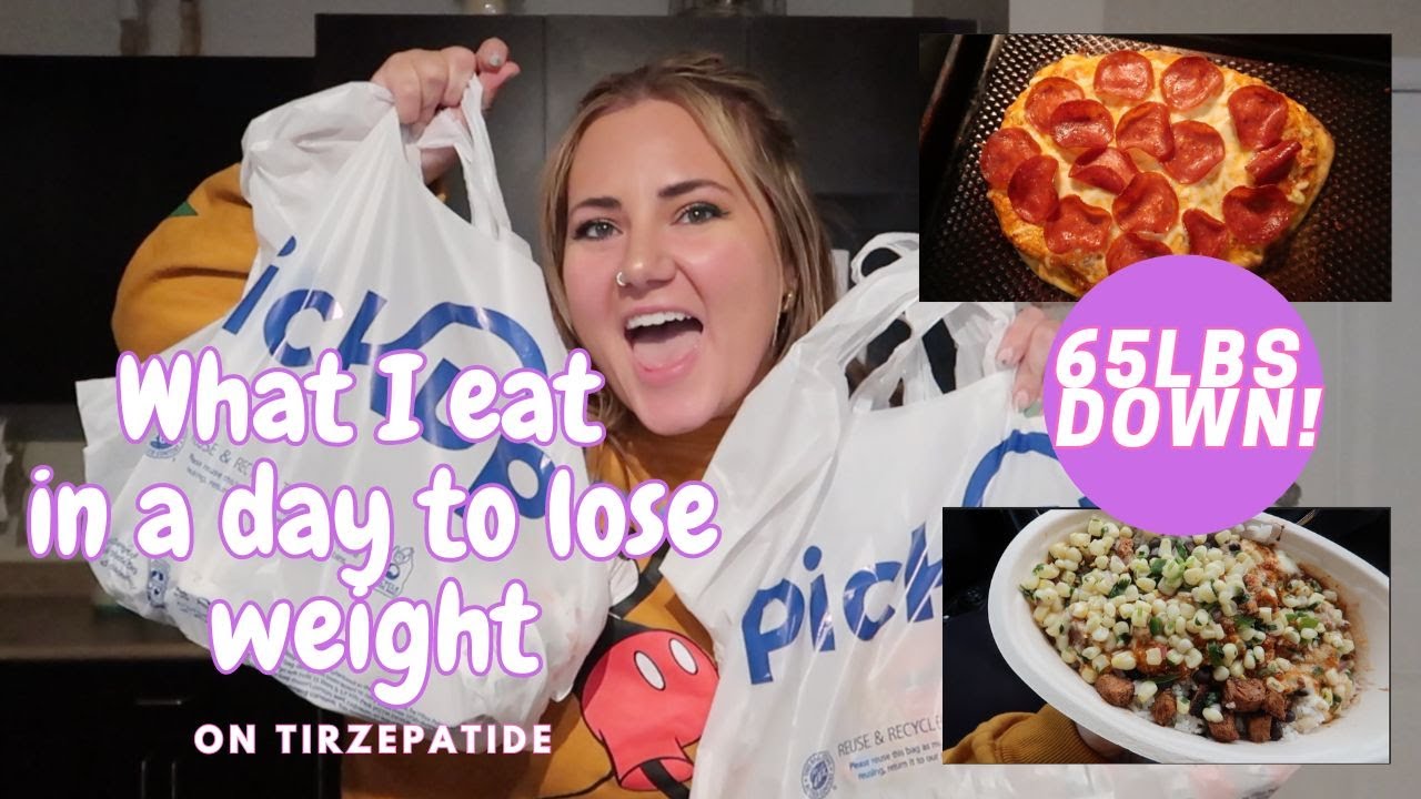 What I Eat in a Day on Tirzepatide #glp1