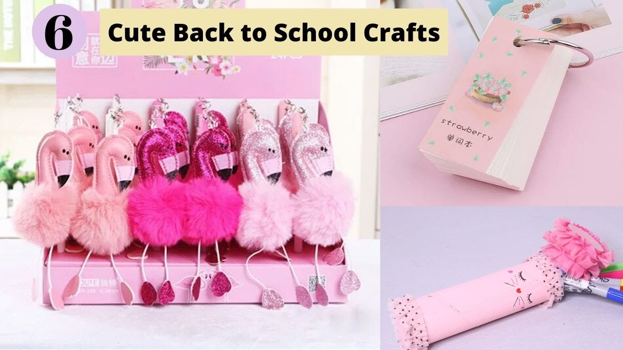 6 DIY School Supplies Easy Back To School Crafts Genius School Craft Ideas - Aloha Crafts