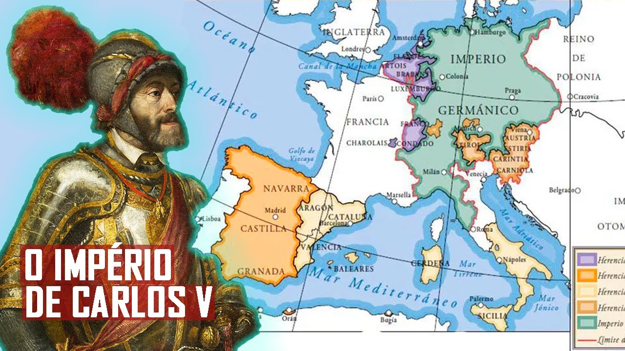A impressionante hist&oacute;ria de Carlos V - o poderoso Imperador Habsburgo