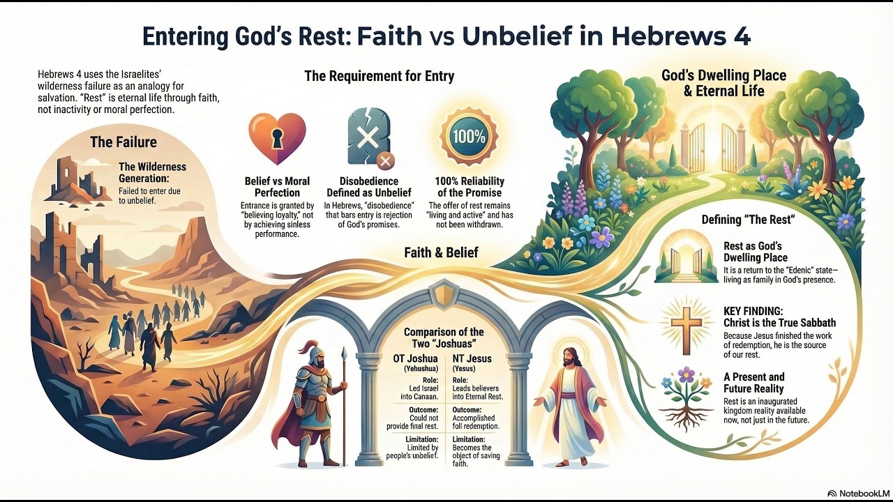 Naked Bible 182   Hebrews 4 vs 1 13   Entering God's Rest