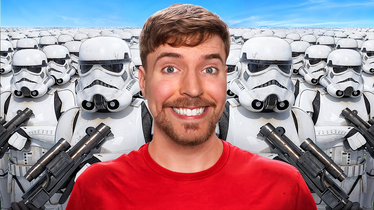 Walking Up To Random People With 100 StormTroopers