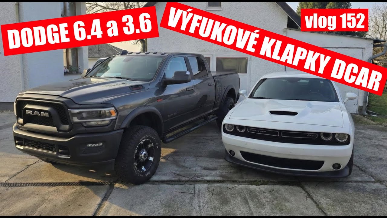 RAM 2500 výfuková klapka | téma otužování | Dodge Challenger 3.6 V6 klapky výfuku