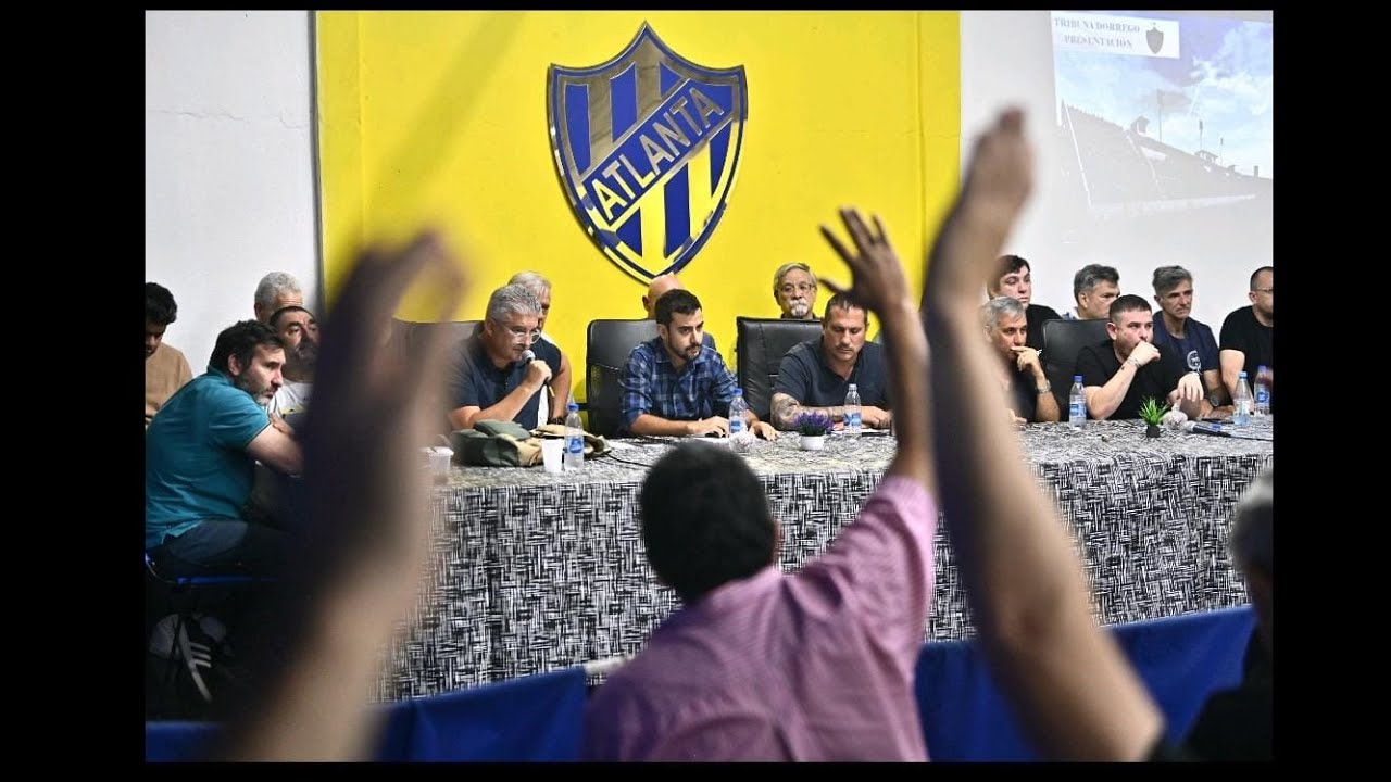 ASAMBLEA de socios de ATLANTA 🟡🔵