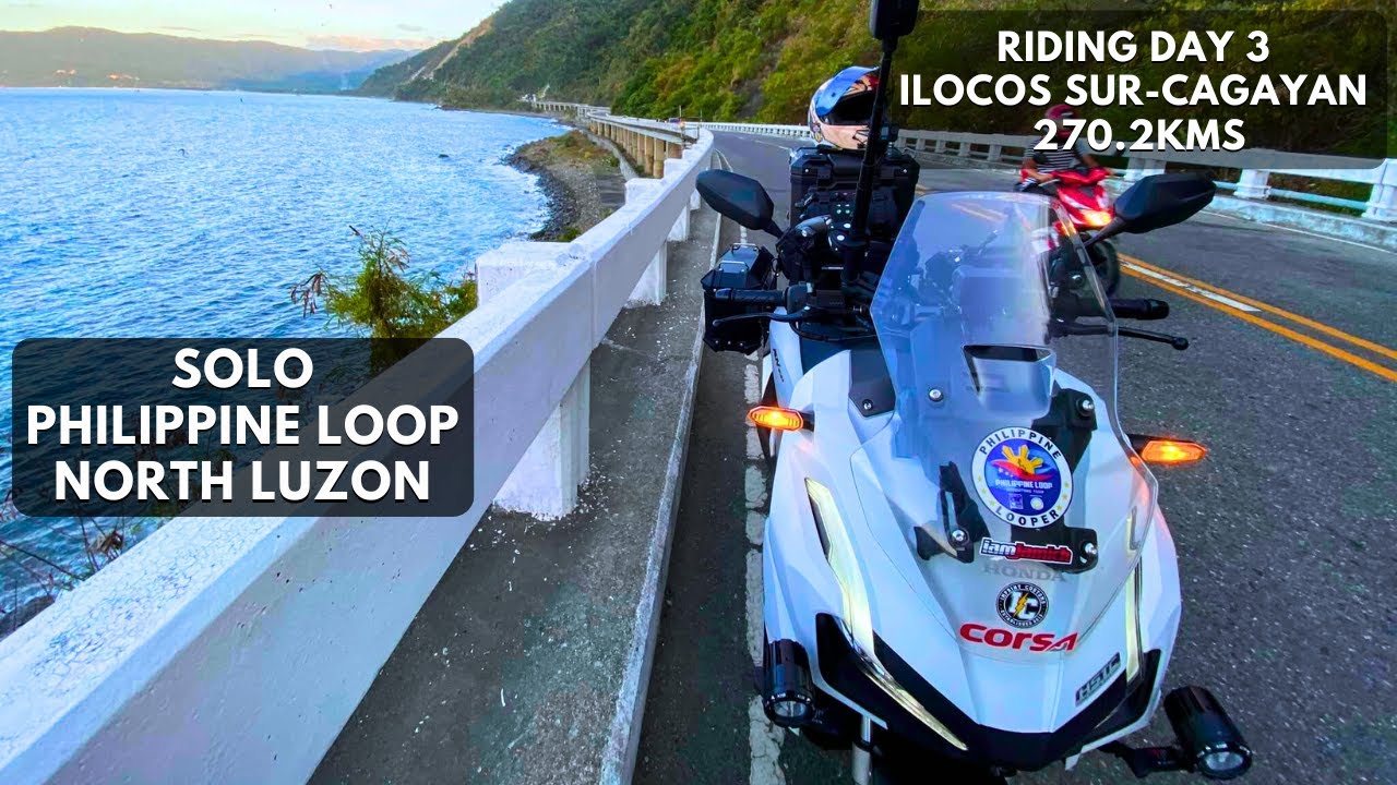 DAY 3 | SOLO PHILIPPINE LOOP | HONDA ADV 160 | Ilocos Sur-Pagudpud | Patapat Viaduct