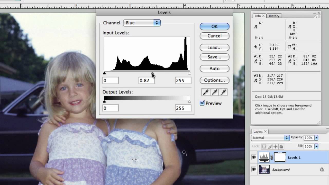 Photoshop Color Correction By The Numbers