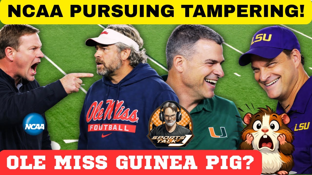 NCAA TO ENFORCE TAMPERING!? Tennessee Football, Ole Miss Football, Clemson football,SEC FOOTBALL