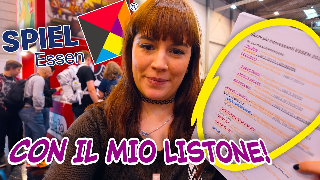 La mia prima volta alla fiera di GIOCHI DA TAVOLO più importante del mondo! - ESSEN Spiel 2025