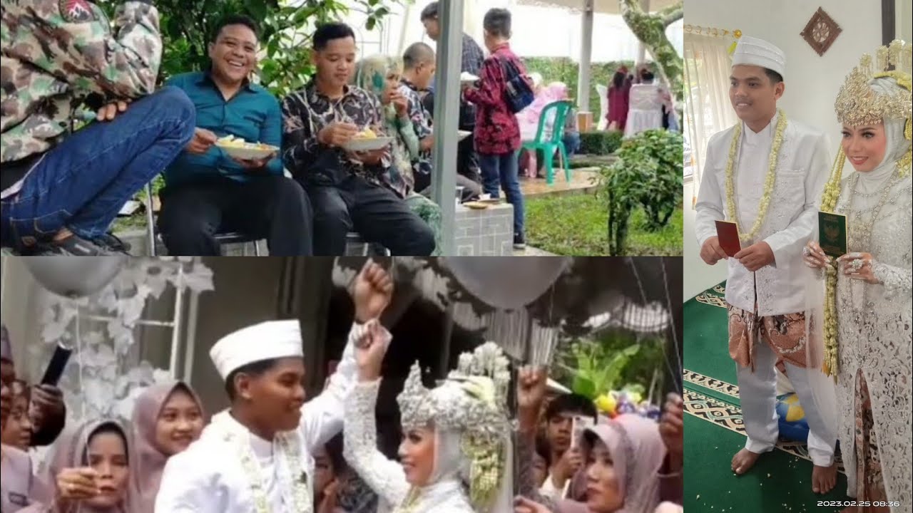 Dari awal berangkat calon pengantin pria beserta rombongan ketika acara nikahan 25 Februari 2023
