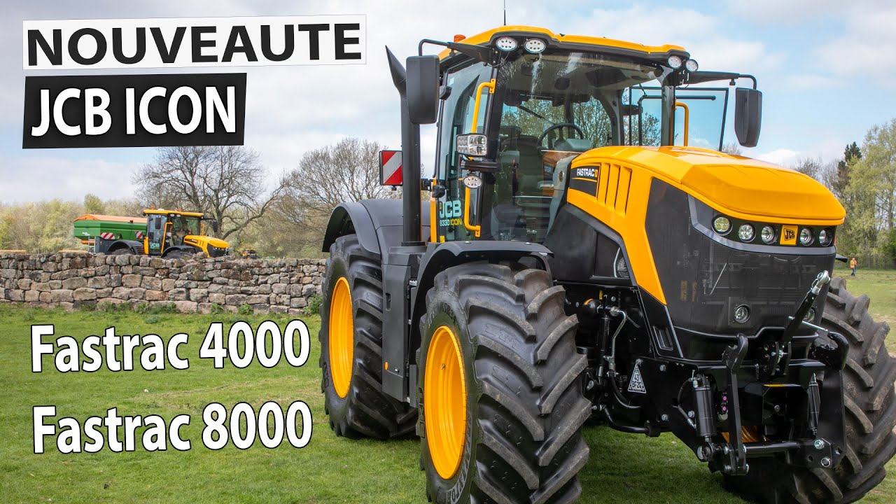 Nouveaux JCB Fastrac 4000 & 8000 iCON, Telescopic 542-70, Agro-Chargeuse 457S