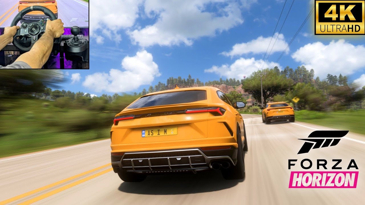 Lamborghini Urus - Goliath Race |  Forza Horizon 5 | Steering Wheel Gameplay