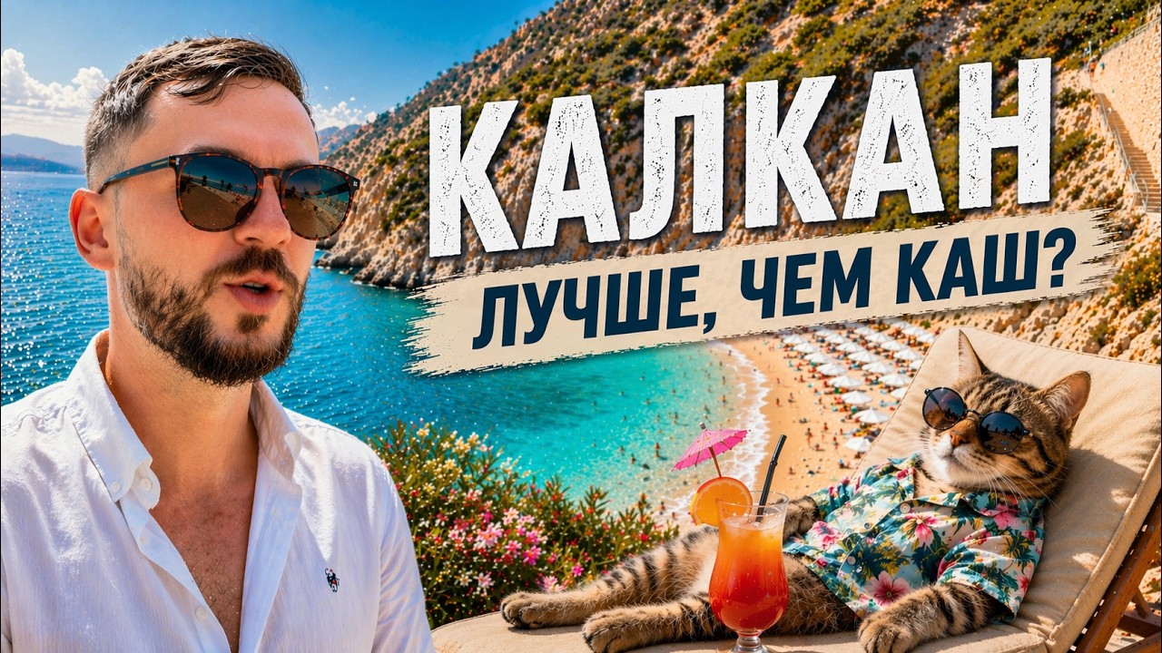 Калкан - лучше, чем Каш? Обзор города, цены и достопримечательности. Турция 2026 🇹🇷