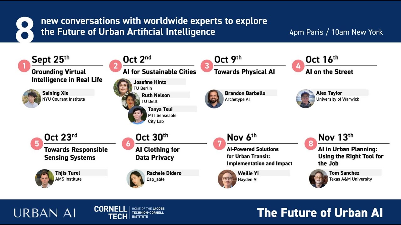AI in Urban Planning: Using the Right Tool for the Job - Tom Sanchez - The Future of Urban AI